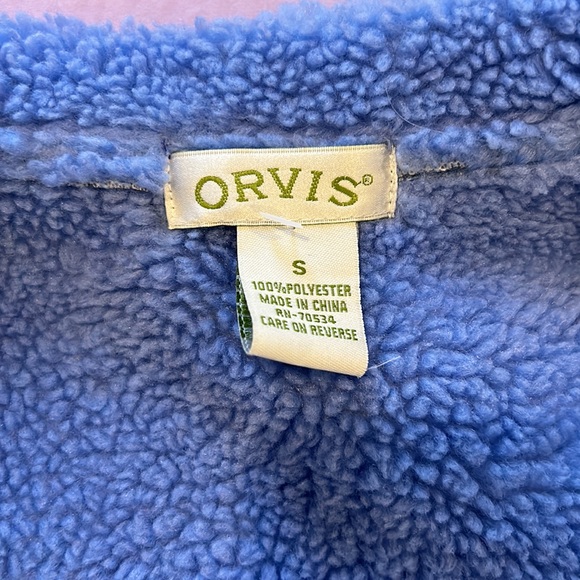 Vintage Blue Suede Vest - Picture 4 of 8